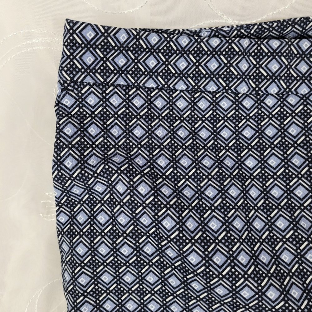 Mario Serrani Sz 2 Bermuda Shorts Comfort Blue - Picture 4 of 7